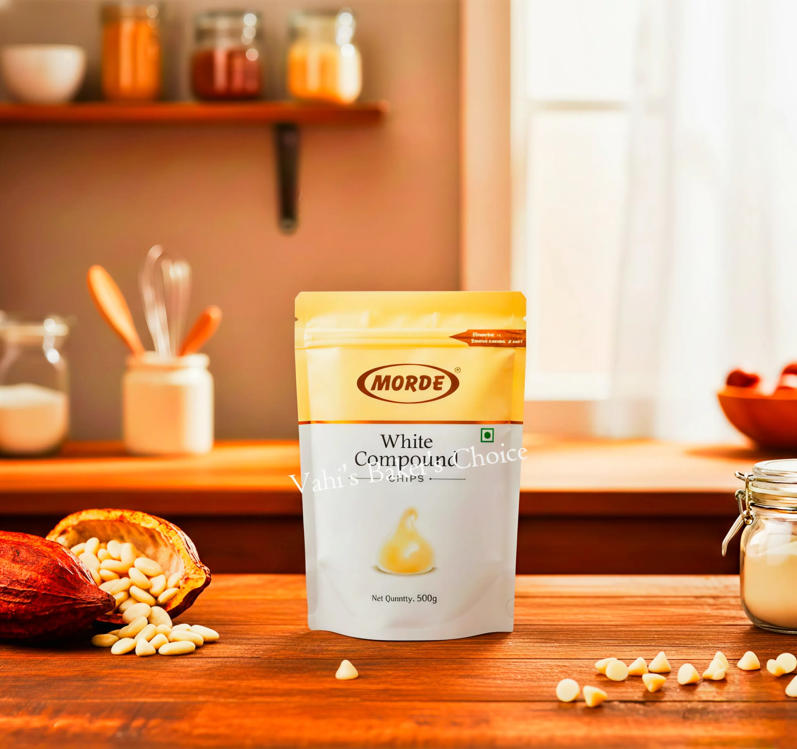 Morde White Choco Chips 0.5 kg