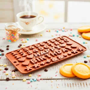 Number Chocolate Silicone Mould
