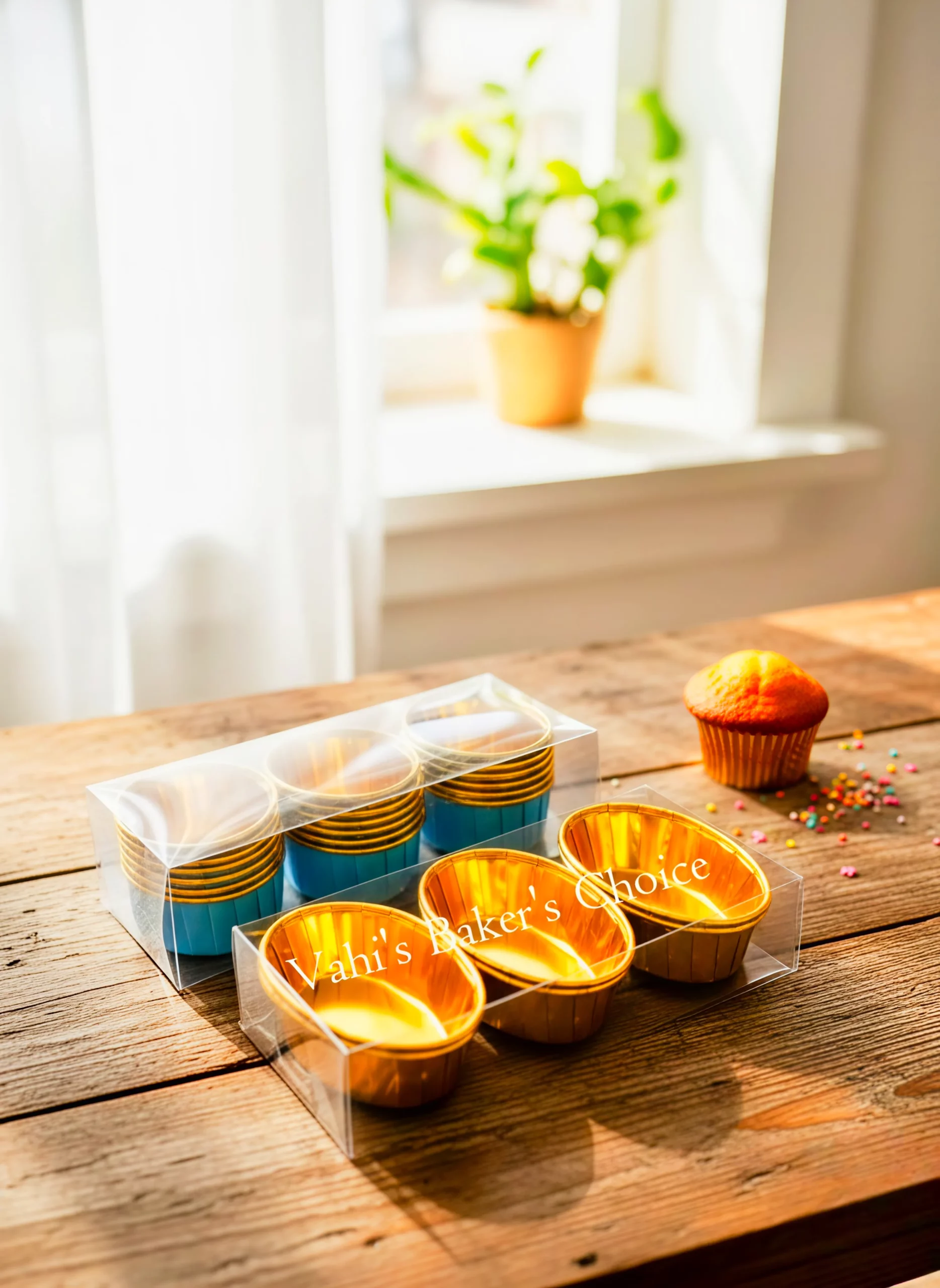 Oval Foil Baking Cup 18x1