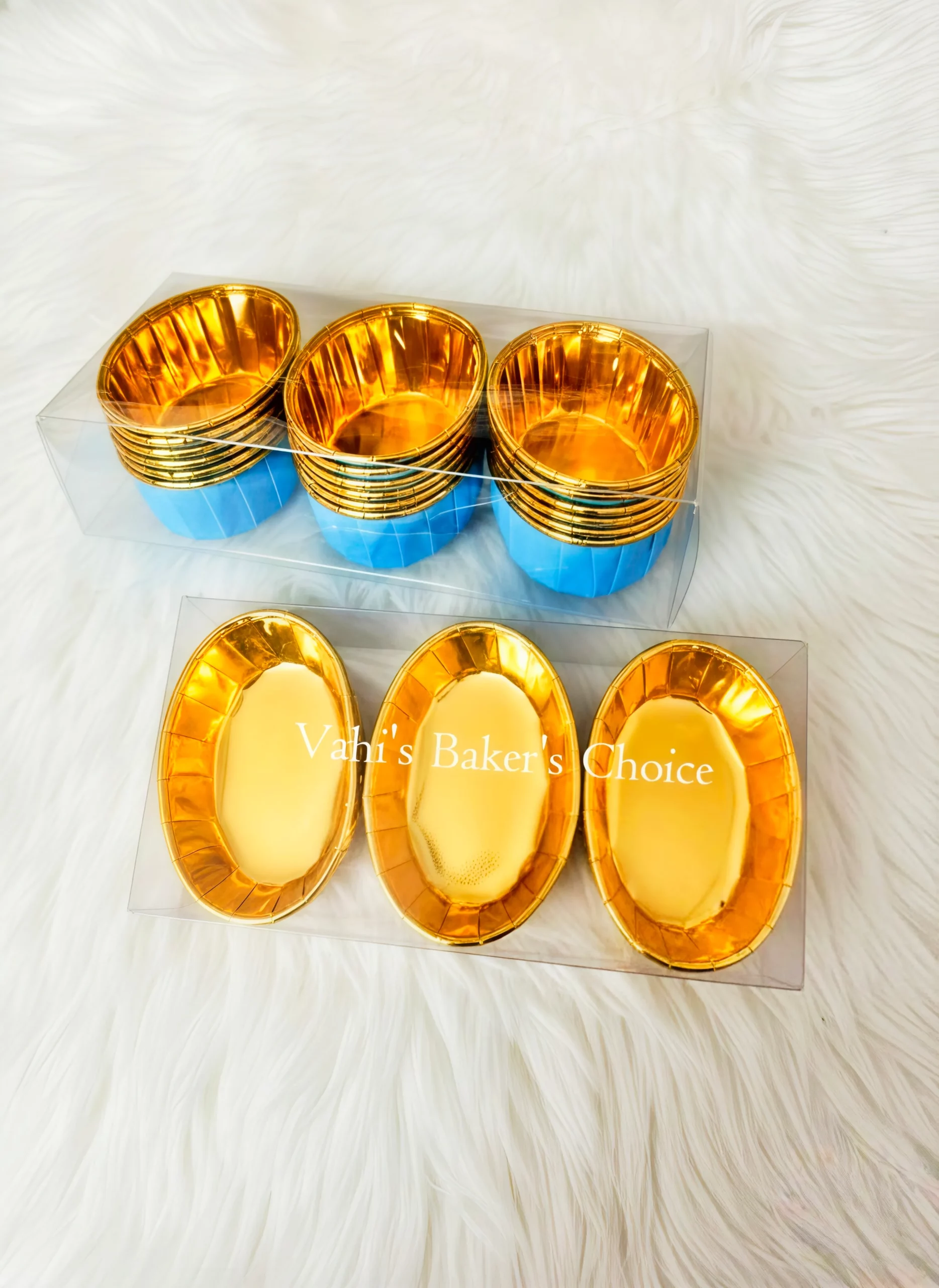 Oval Foil Baking Cup 18x1