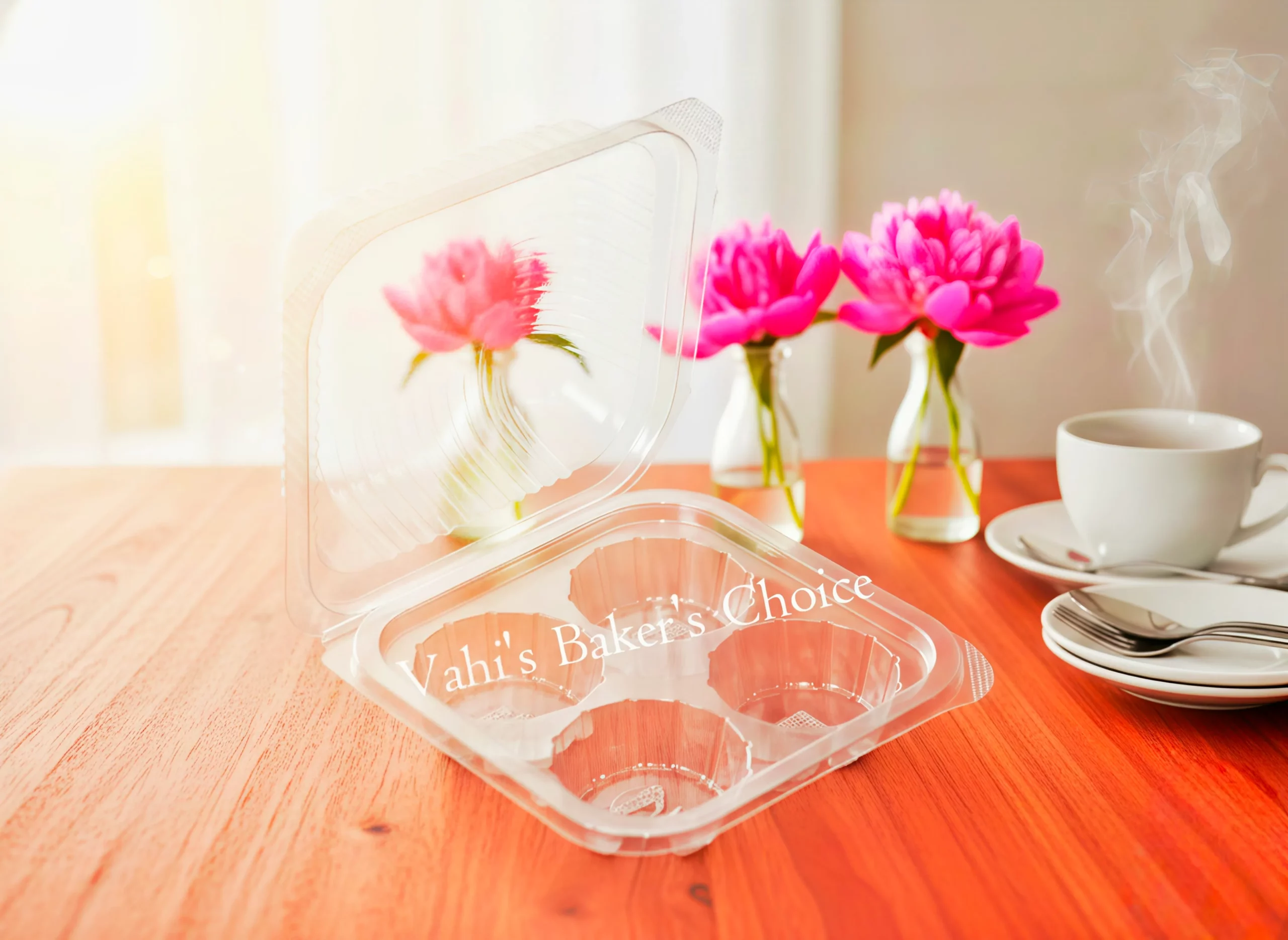PVC 4C Cupcake Box