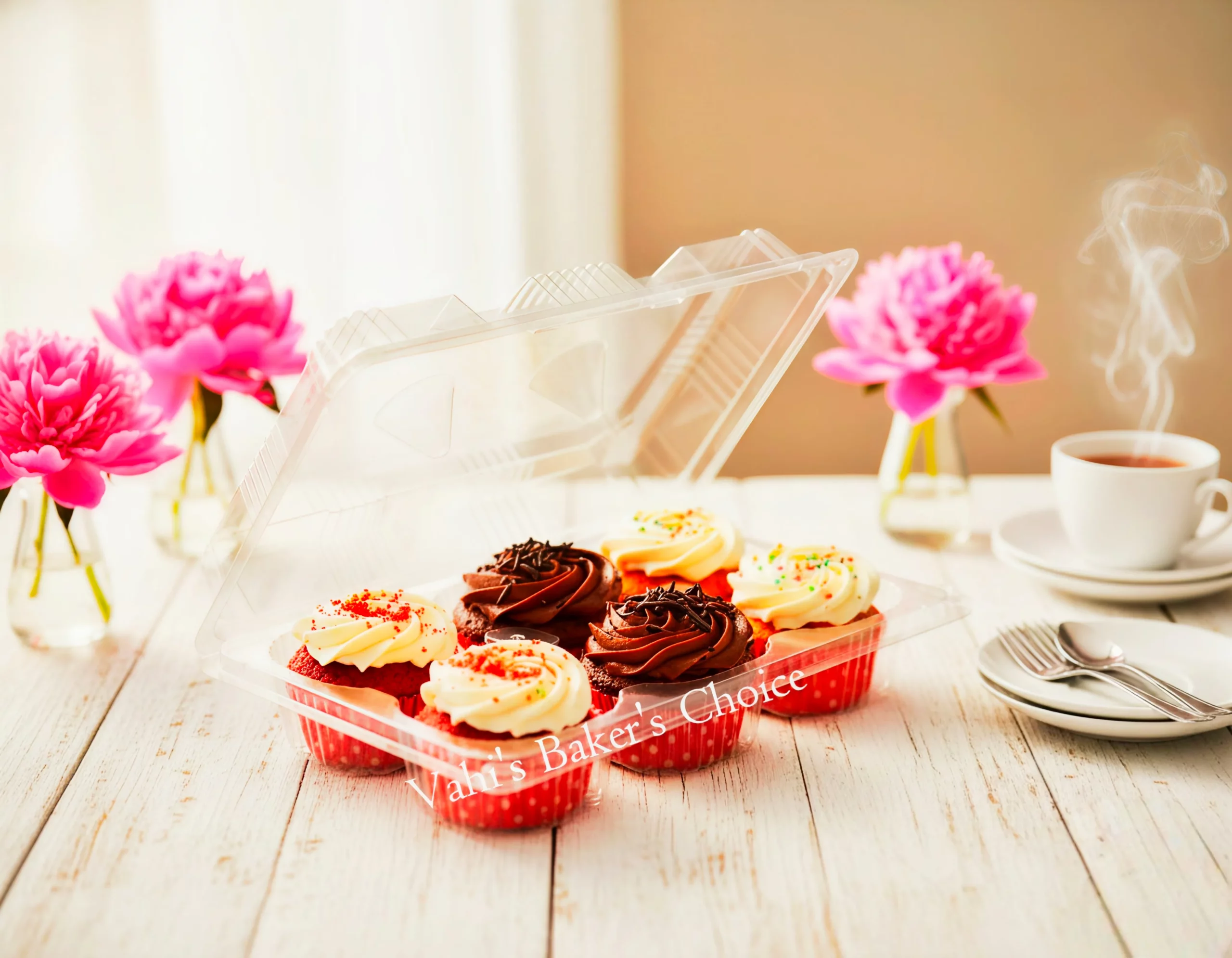 PVC 6C Cupcake Box