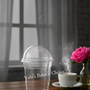 PVC Cup with lid large