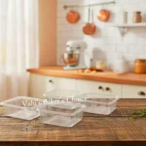 PVC Square Cake Box 500 ml