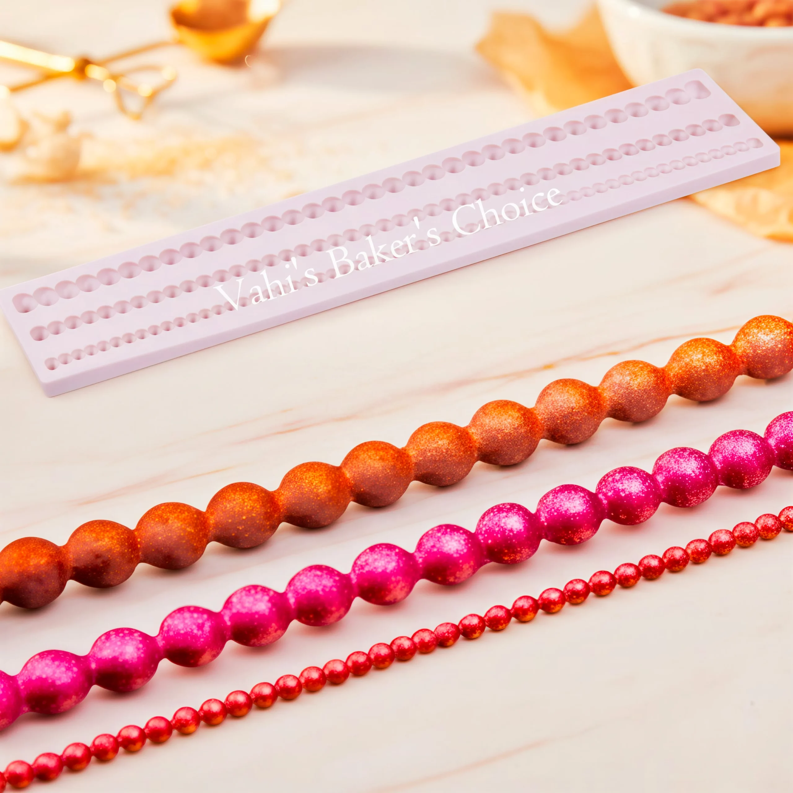 Pearl Necklace Silicone Mould