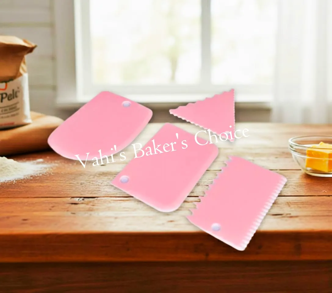 Plastic Scraper 4 pcs