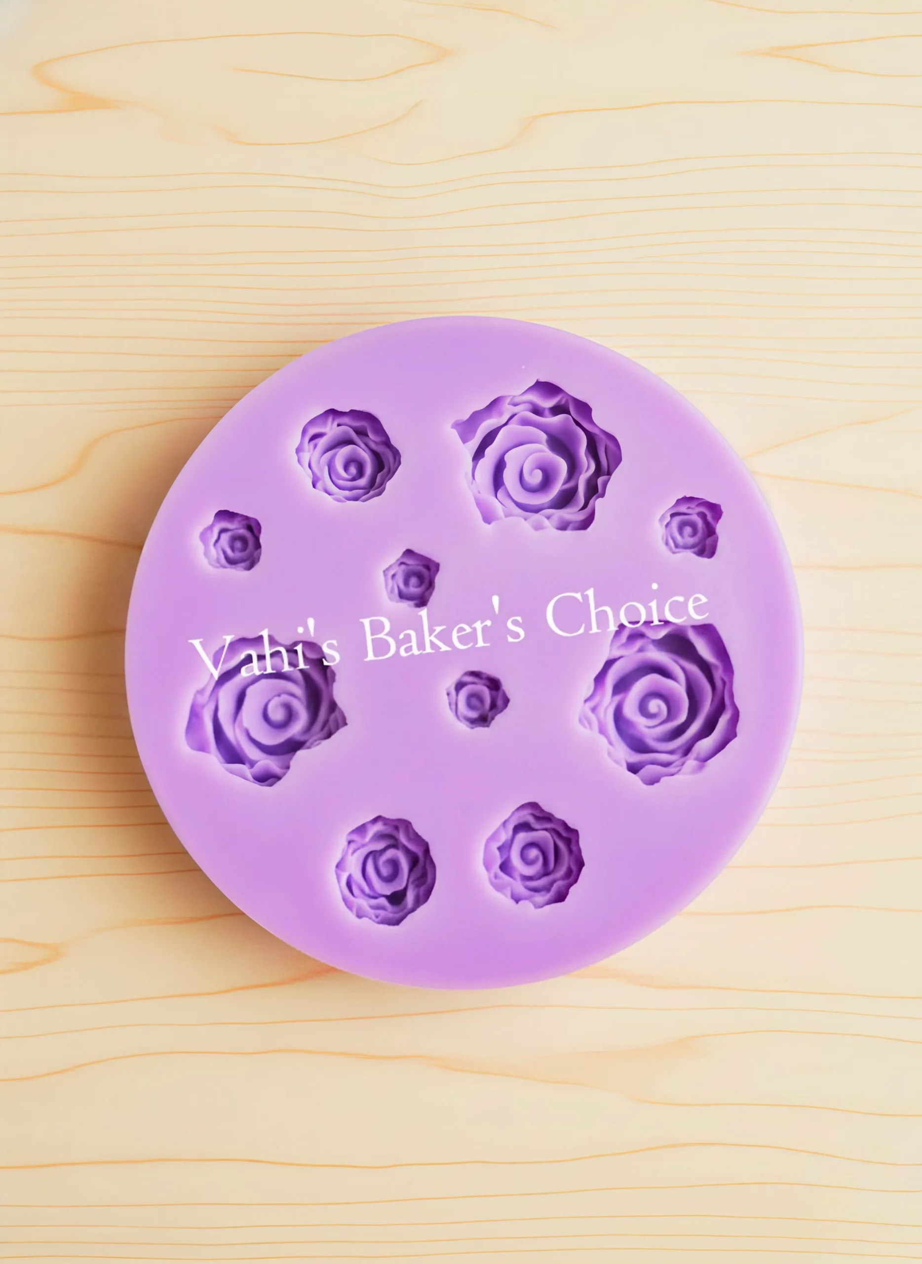 Rose Multisize Silicone Mould