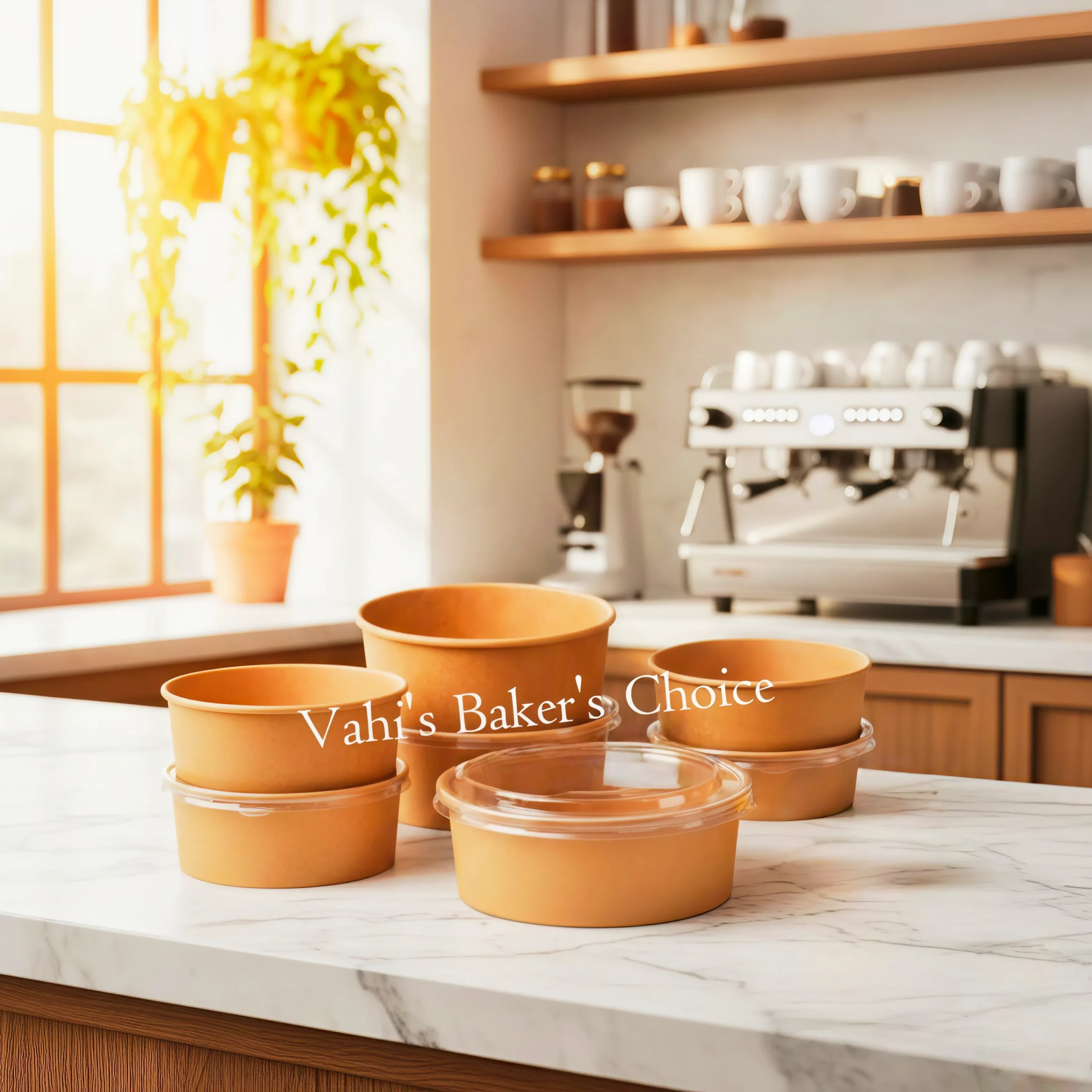 Round Kraft Container WL Big