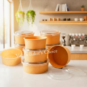 Round Kraft Container WL Medium