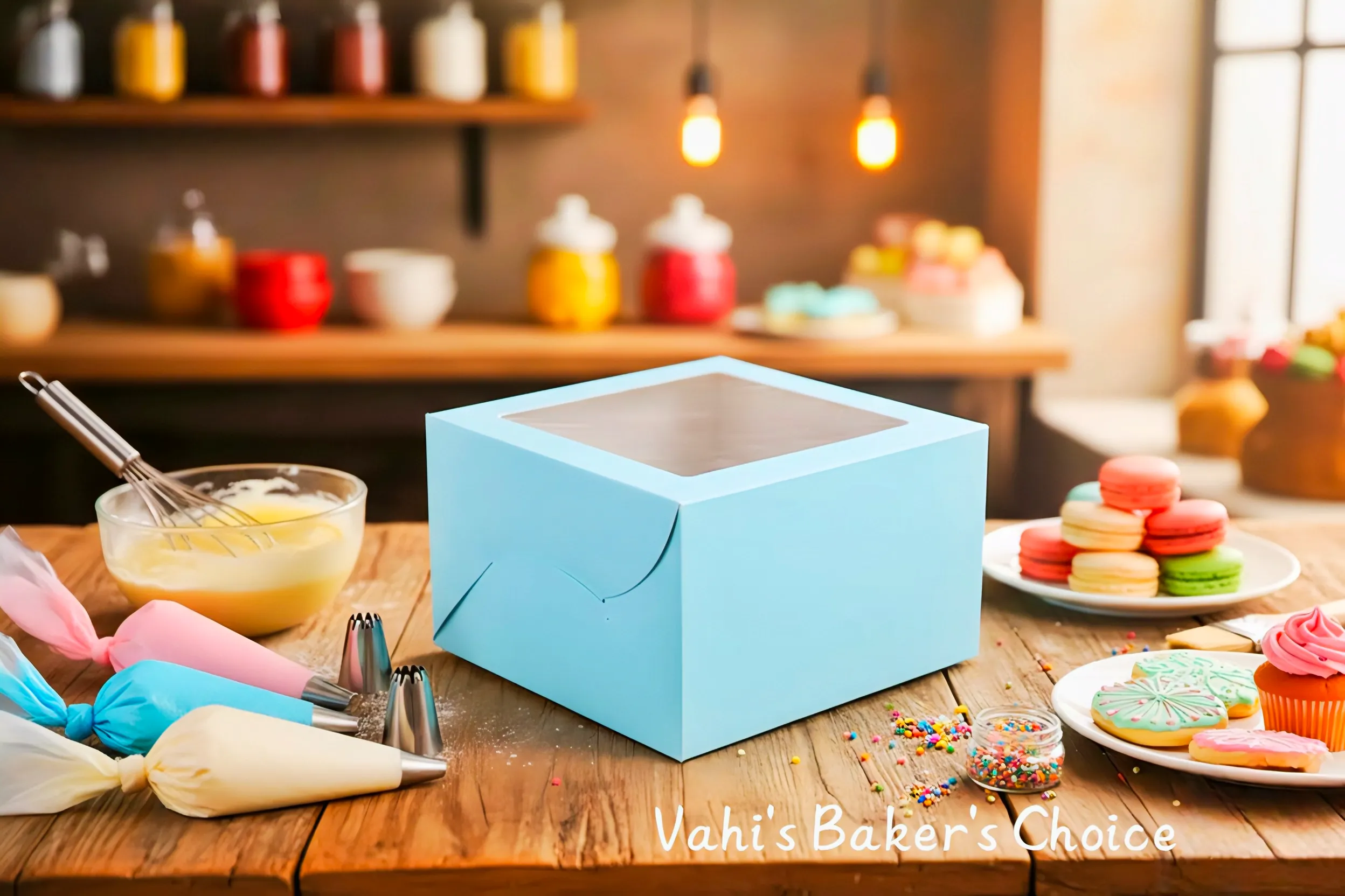 Box Window 8*8*5 Blue
