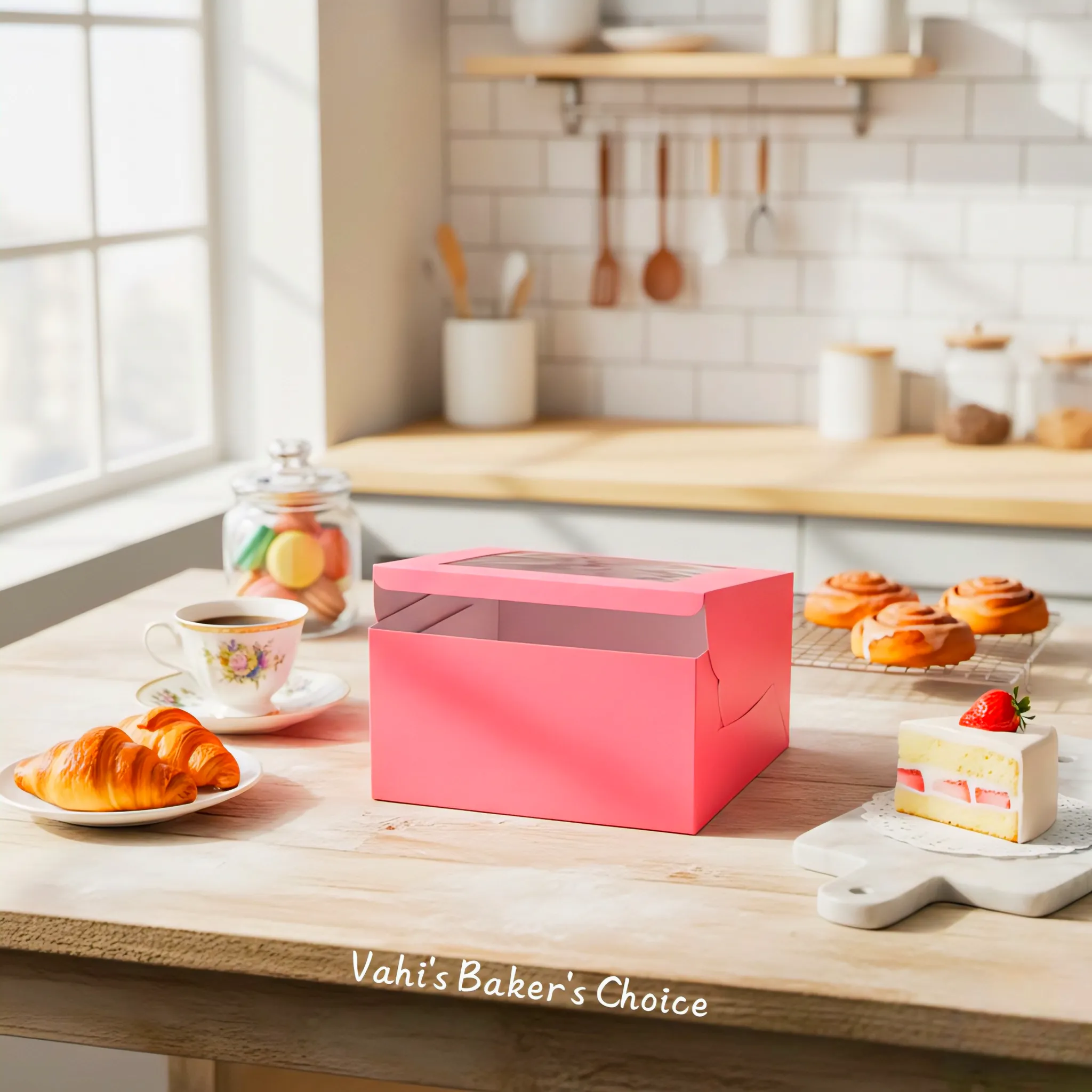 Box Window 8*8*5 Pink