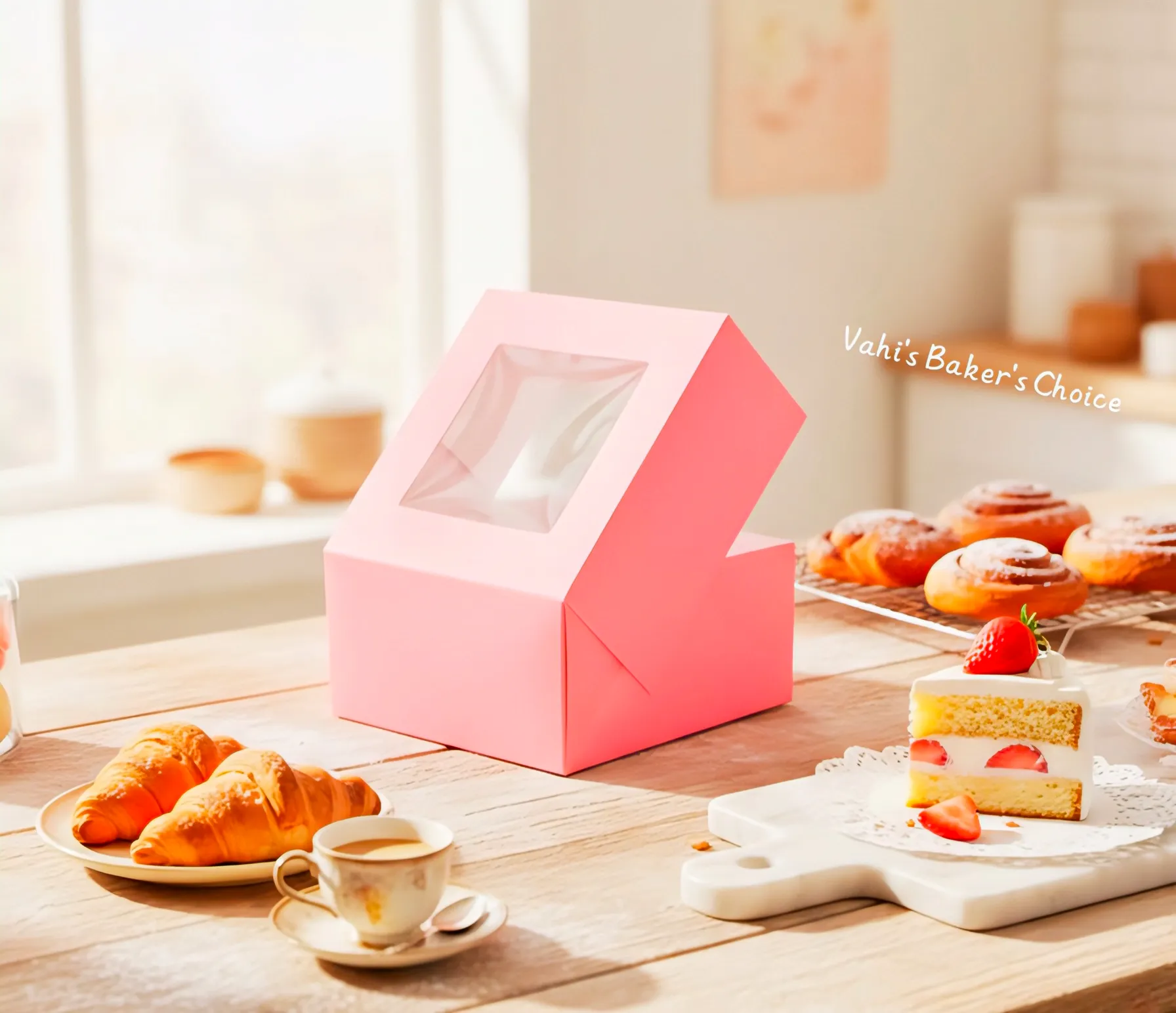 Box Window 8*8*5 Pink