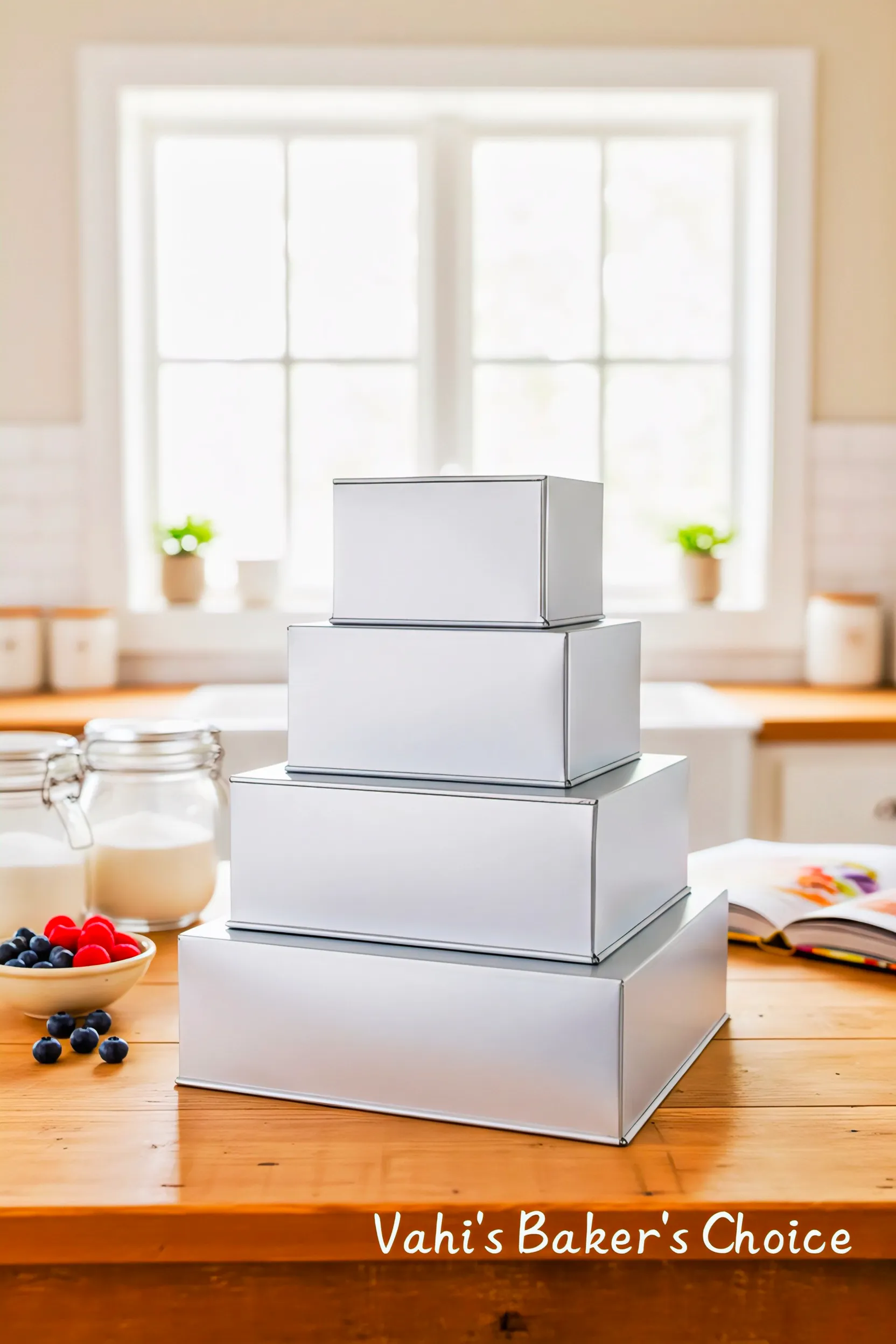 Cake Tin Square 5"