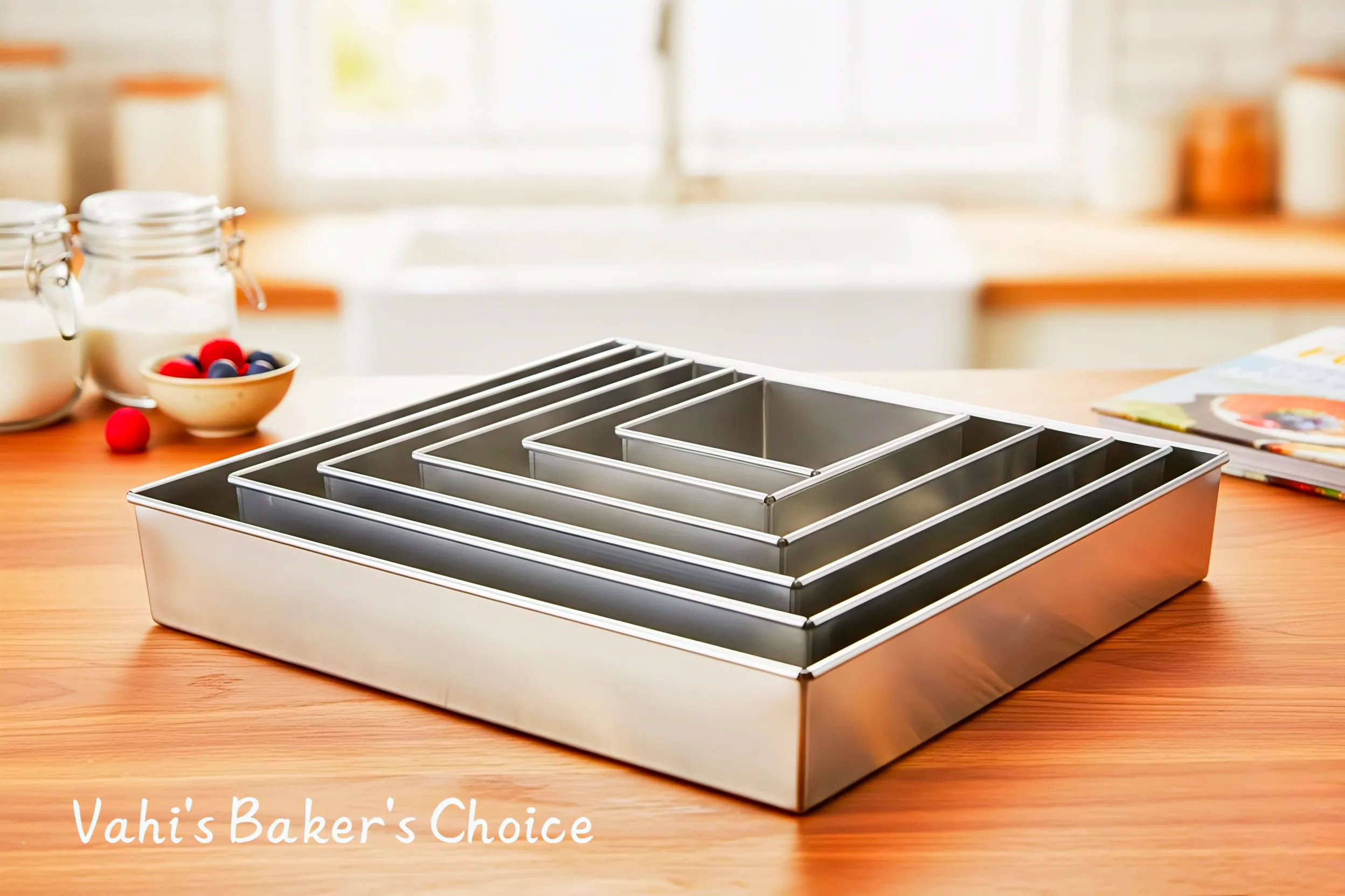 Cake Tin Square 5"