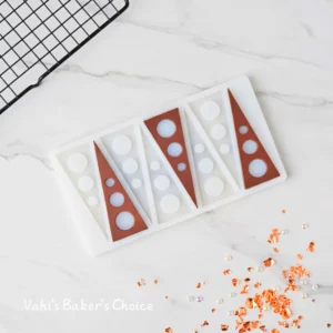 Chocolate Garnishing silicone mould D2