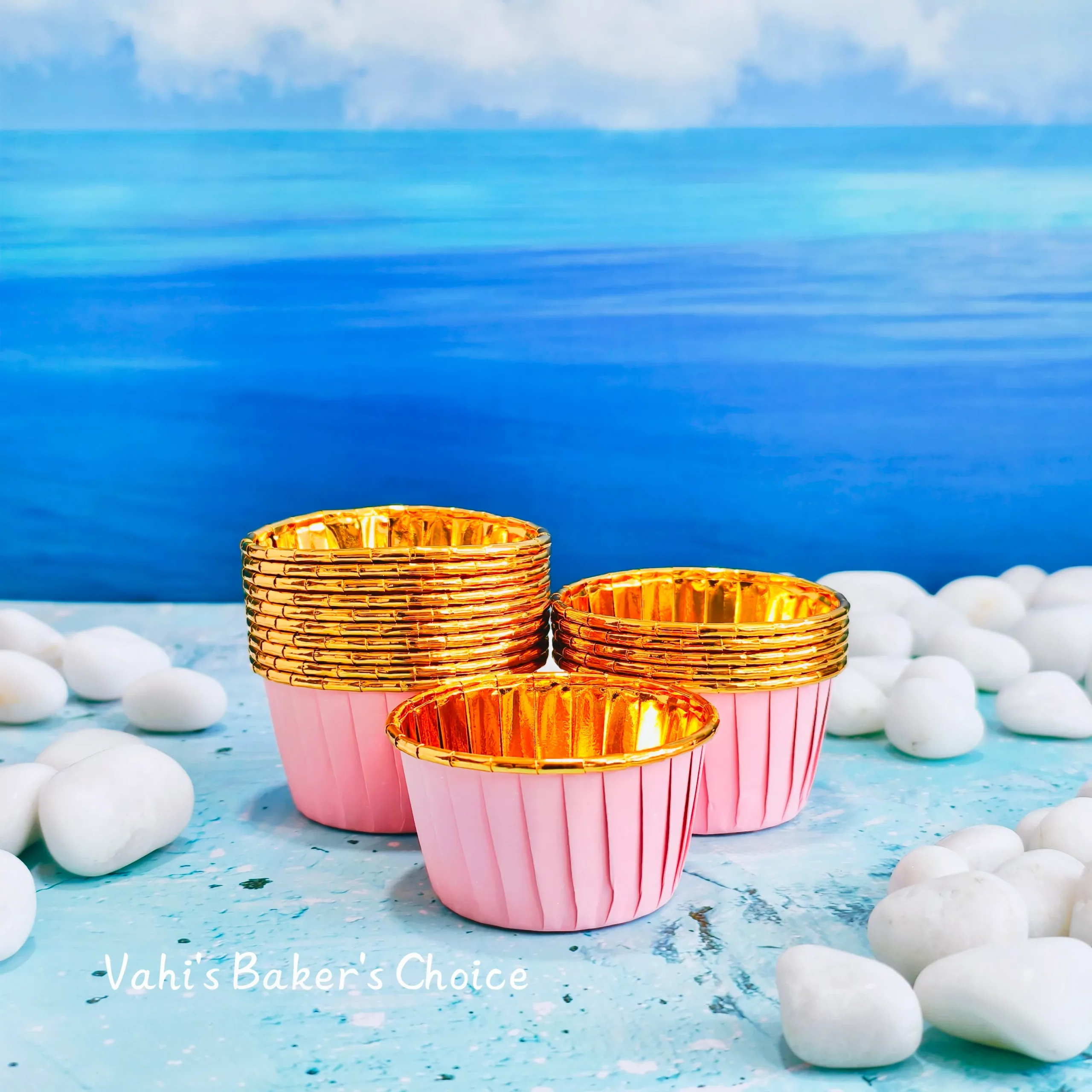 Cupcake Liners foil medium D3