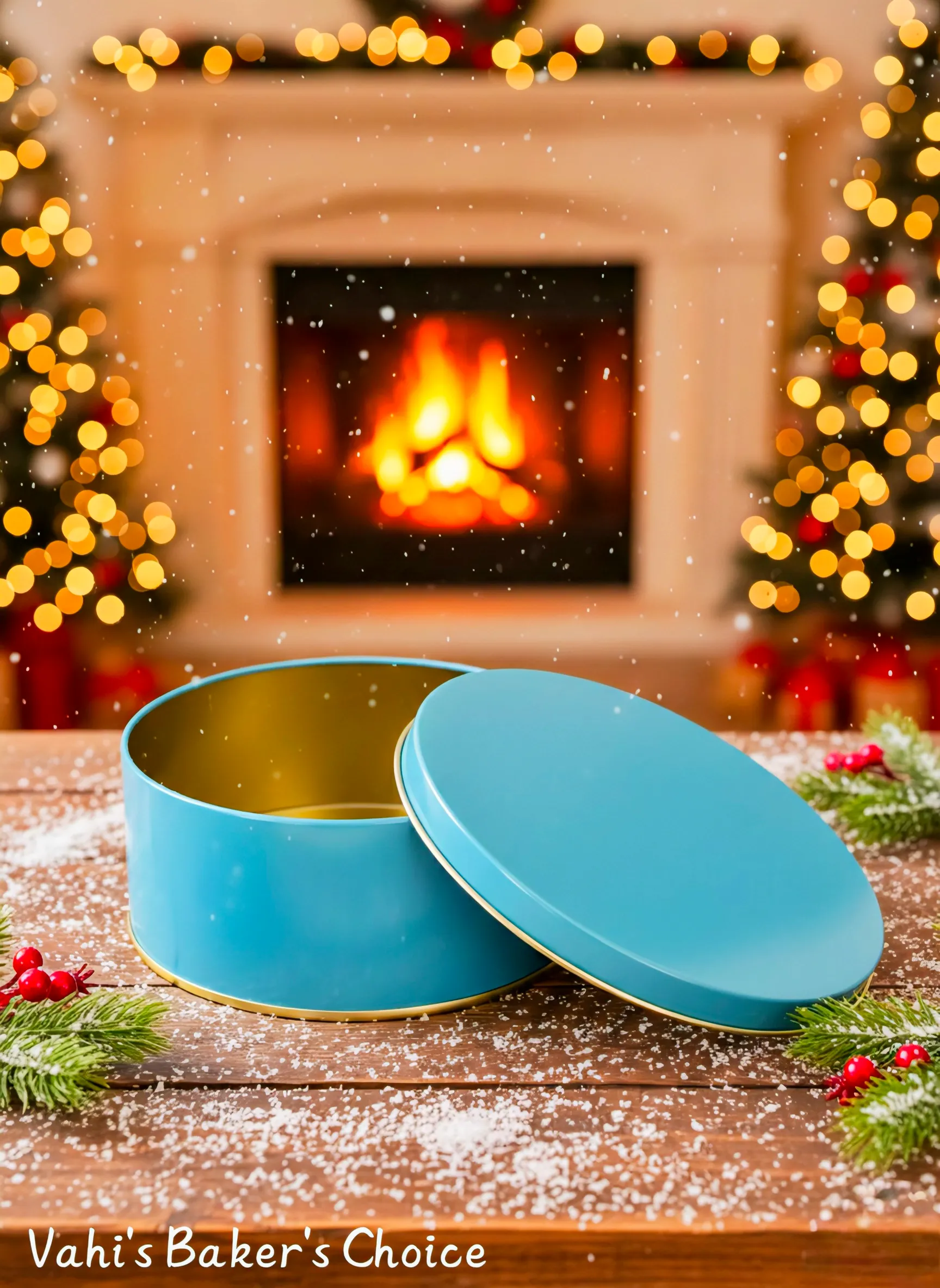 Dream Cake Tin Colour 1/2 kg Blue