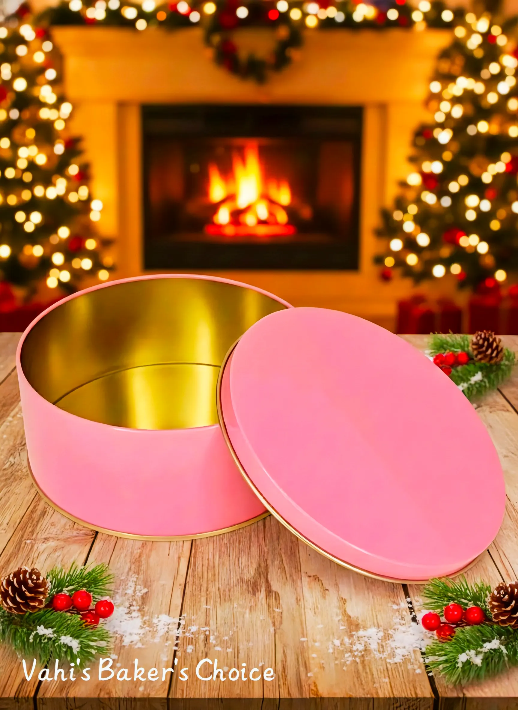 Dream Cake Tin Colour 1/2 kg Pink