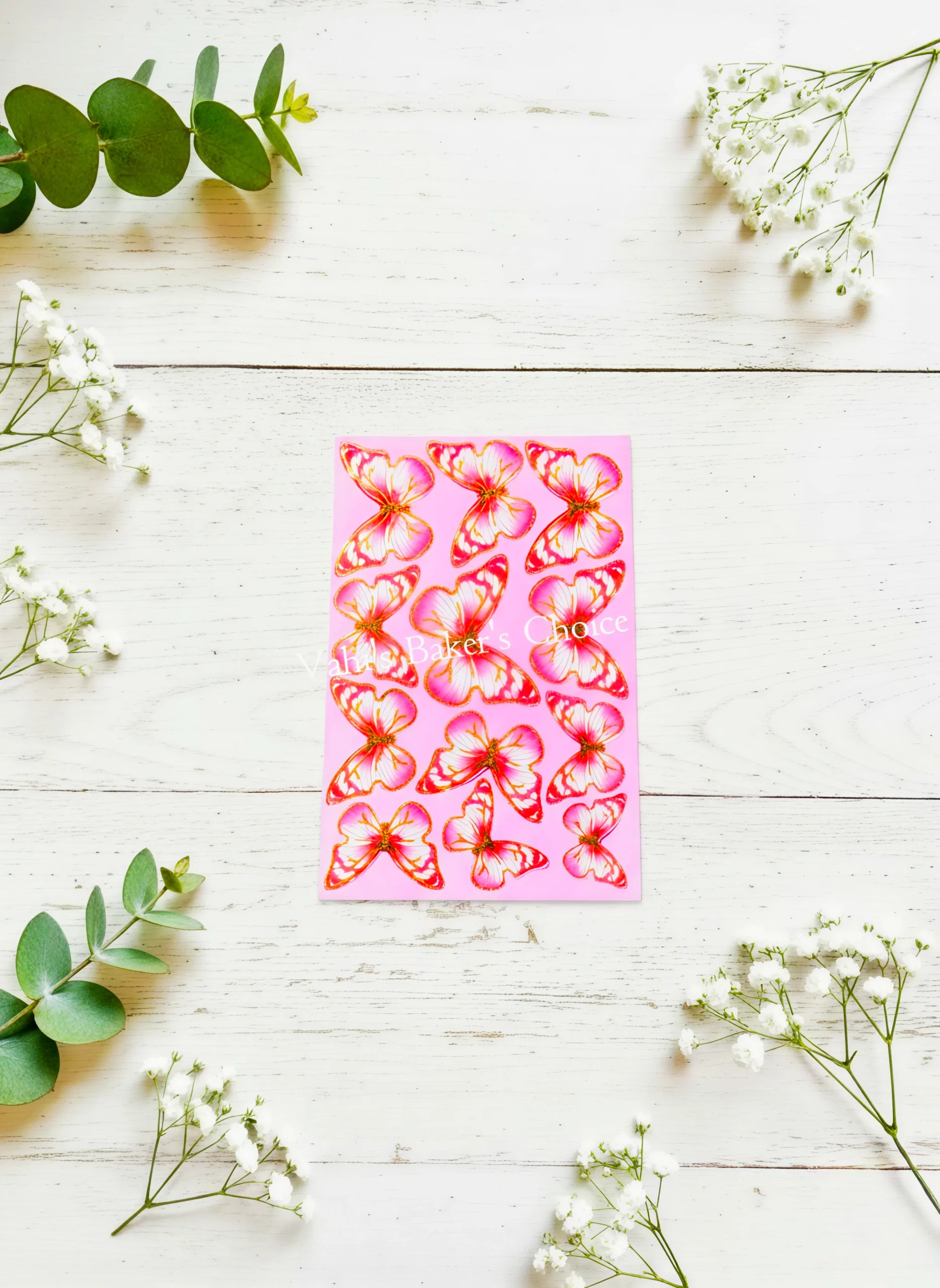 Top Paper Butterfly D11 Multi Size