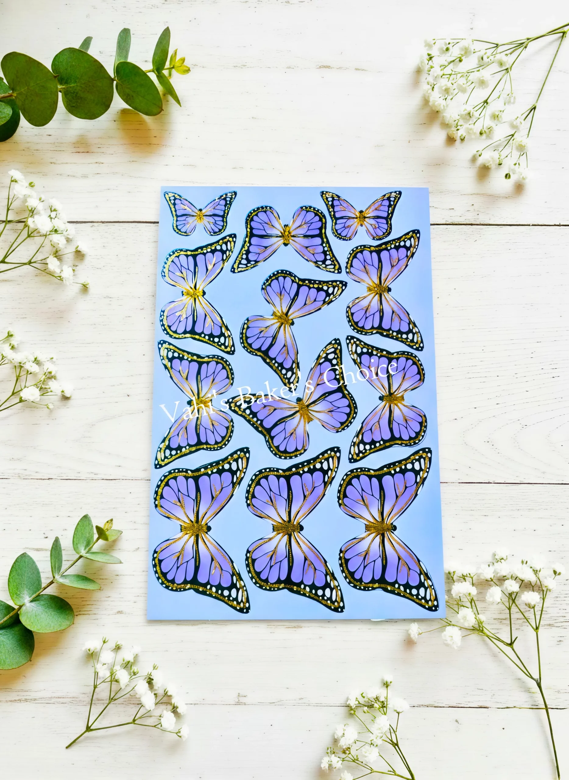 Top Paper Butterfly D12 Multi Size