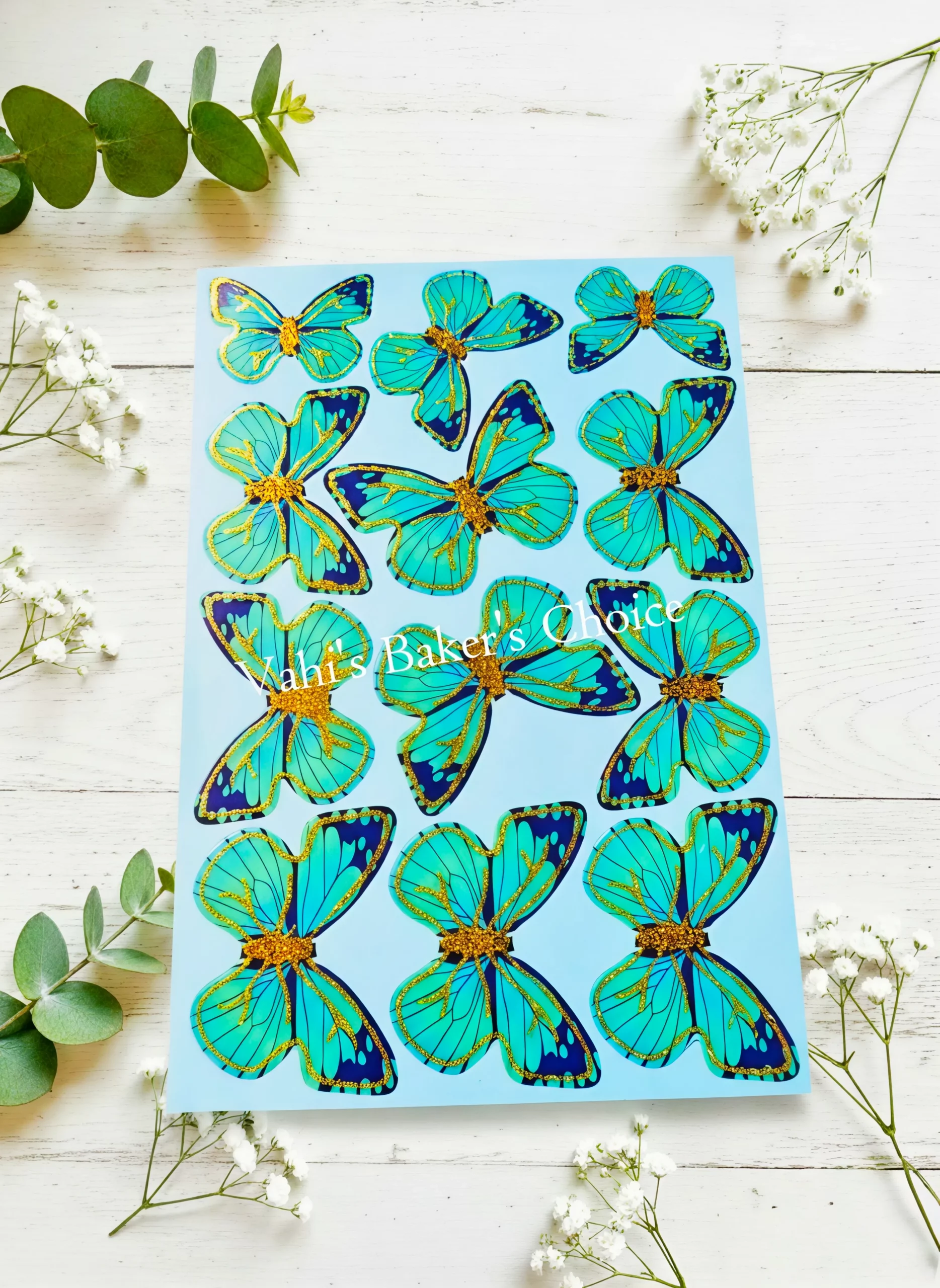 Top Paper Butterfly D14 Multi Size