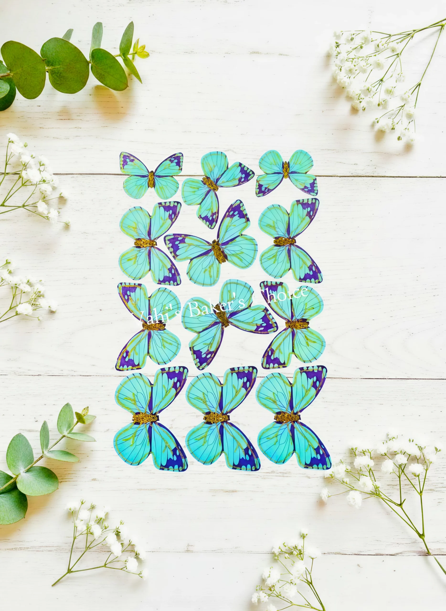 Top Paper Butterfly D15 Multi Size