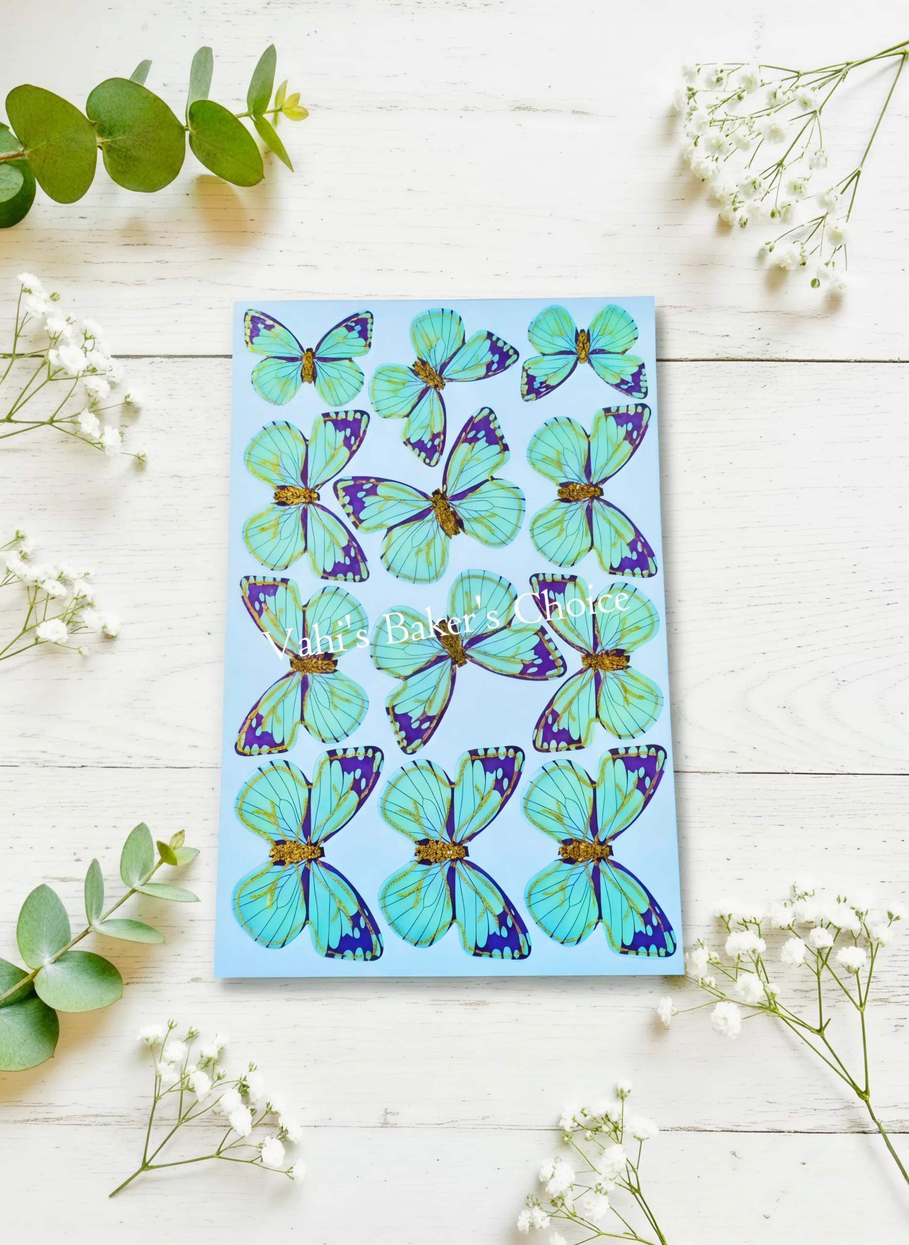 Top Paper Butterfly D15 Multi Size
