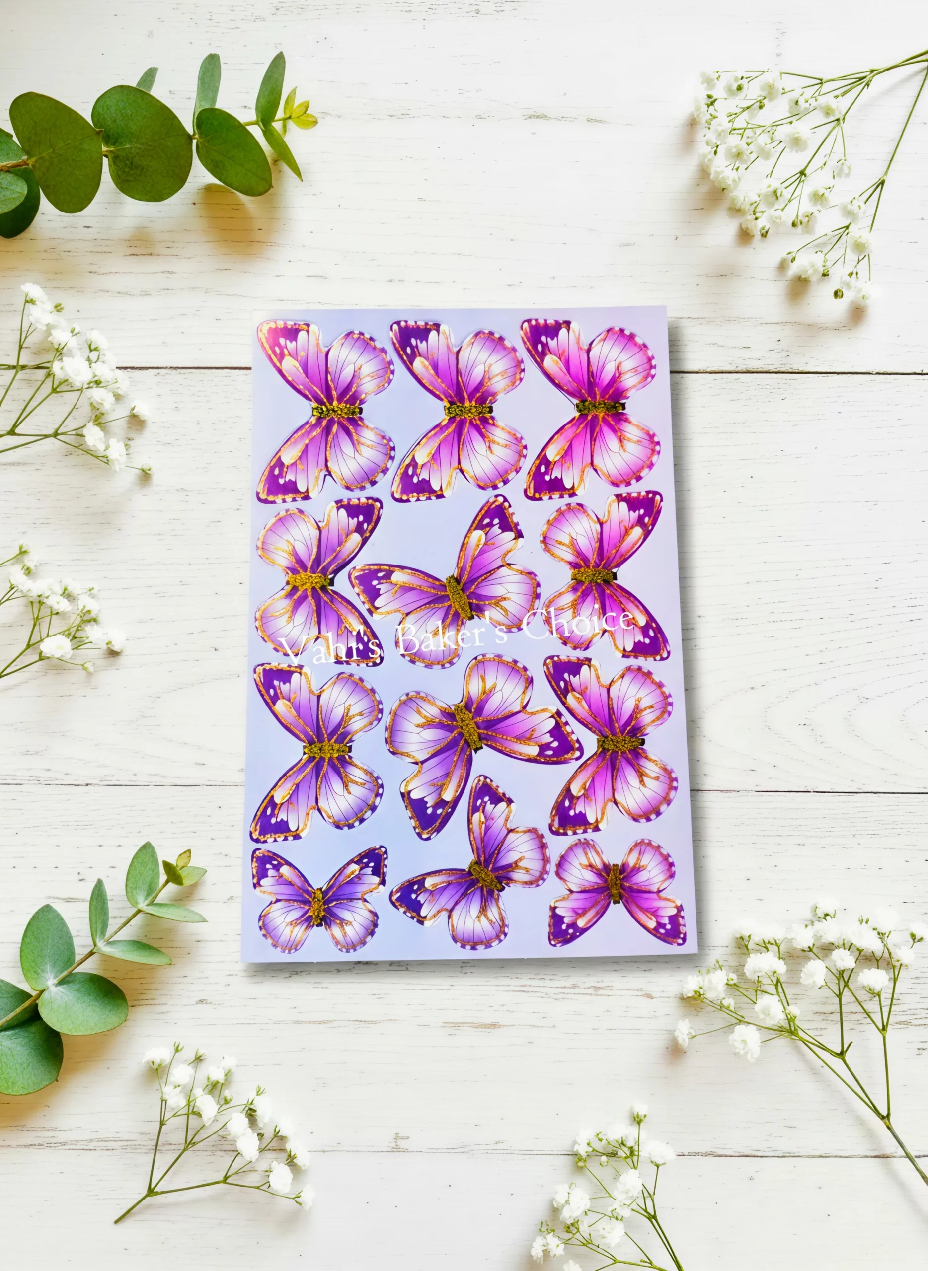 Top Paper Butterfly D17 Multi Size