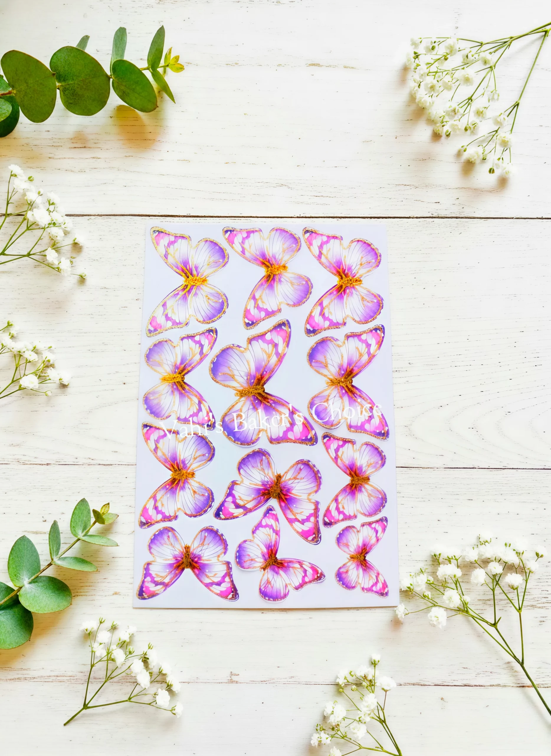 Top Paper Butterfly D2 Multi Size