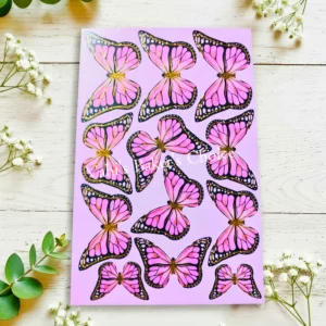 Top Paper Butterfly D4 Multi Size
