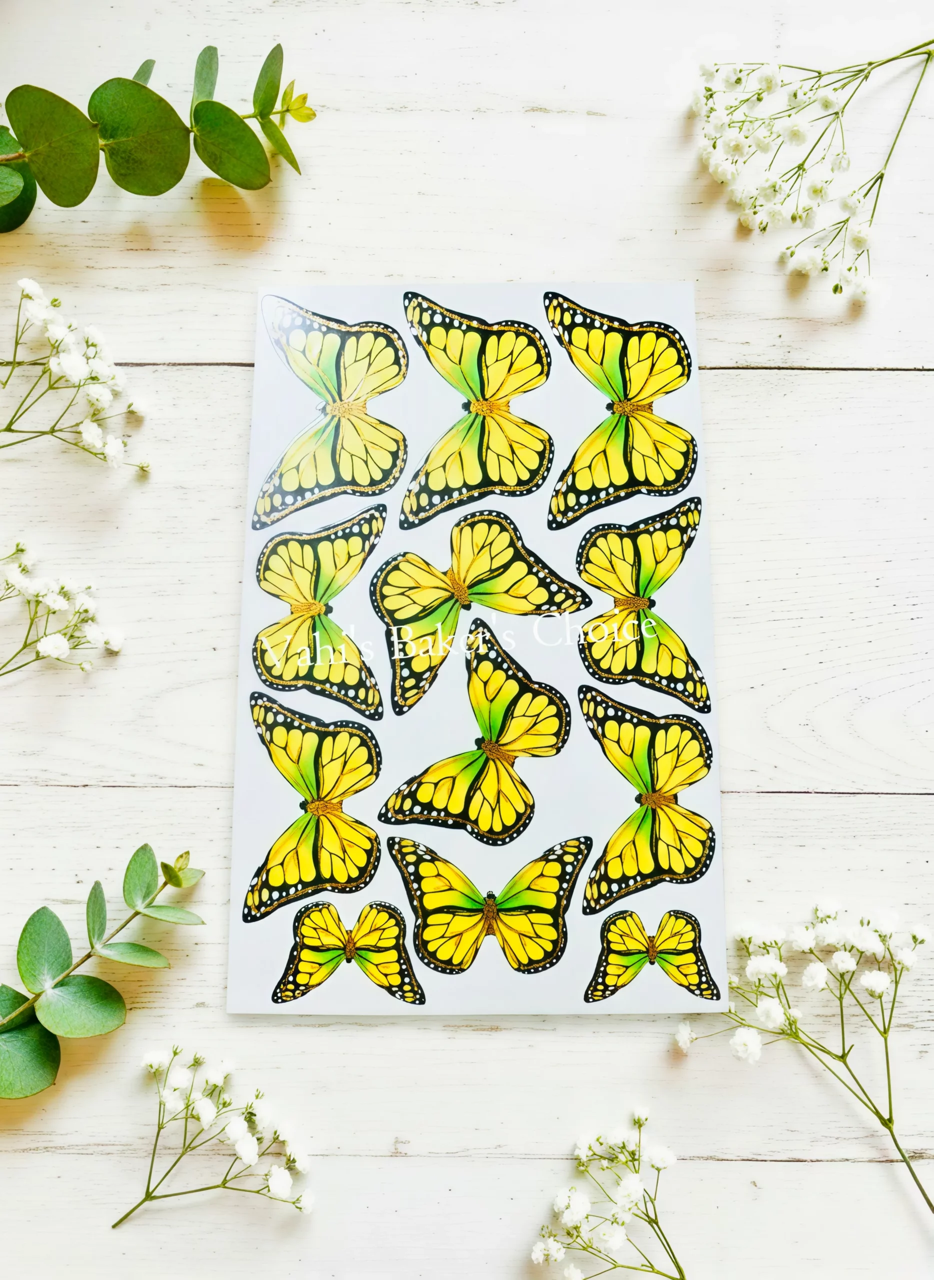 Top Paper Butterfly D5 Multi Size