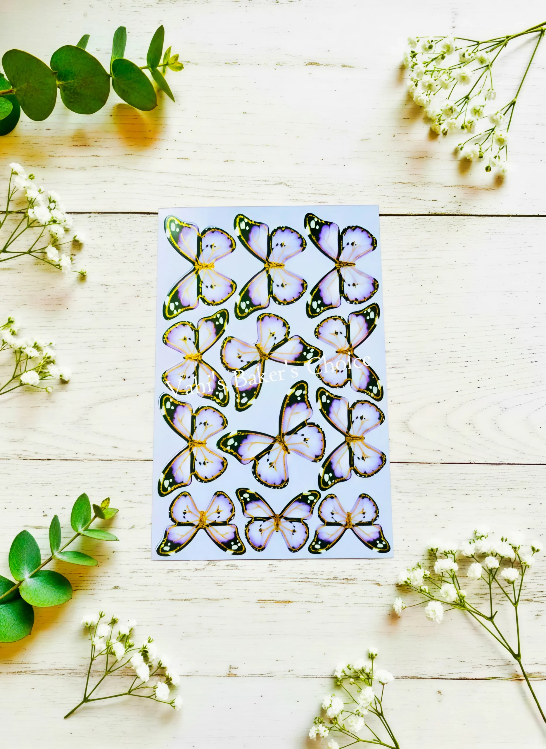 Top Paper Butterfly D8 Multi Size