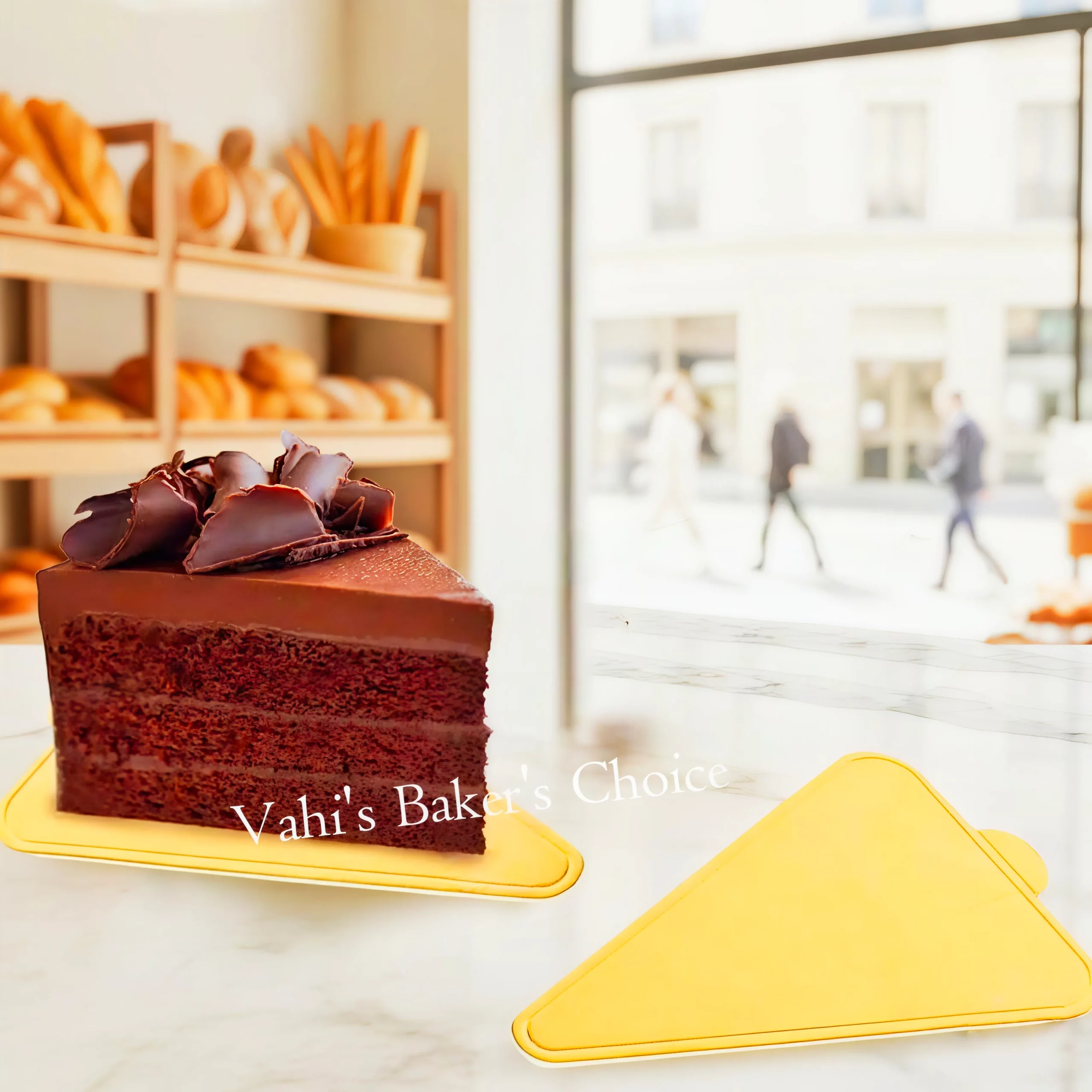 Pastry Board Triangle Gold