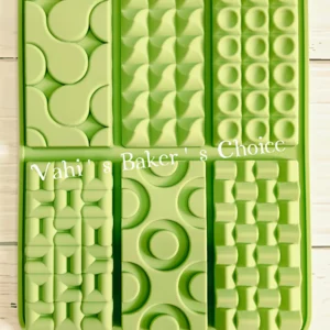 Silicone 6 in 1 Bar Chocolate Mould