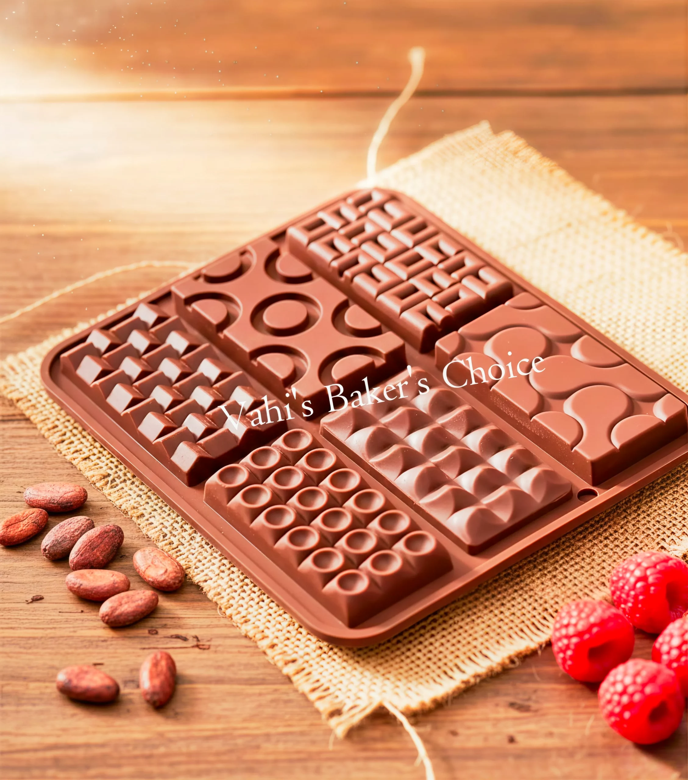 Silicone Chocolate 6 in 1 Mould SM025