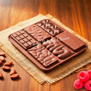 Silicone Chocolate 6 in 1 Mould SM026