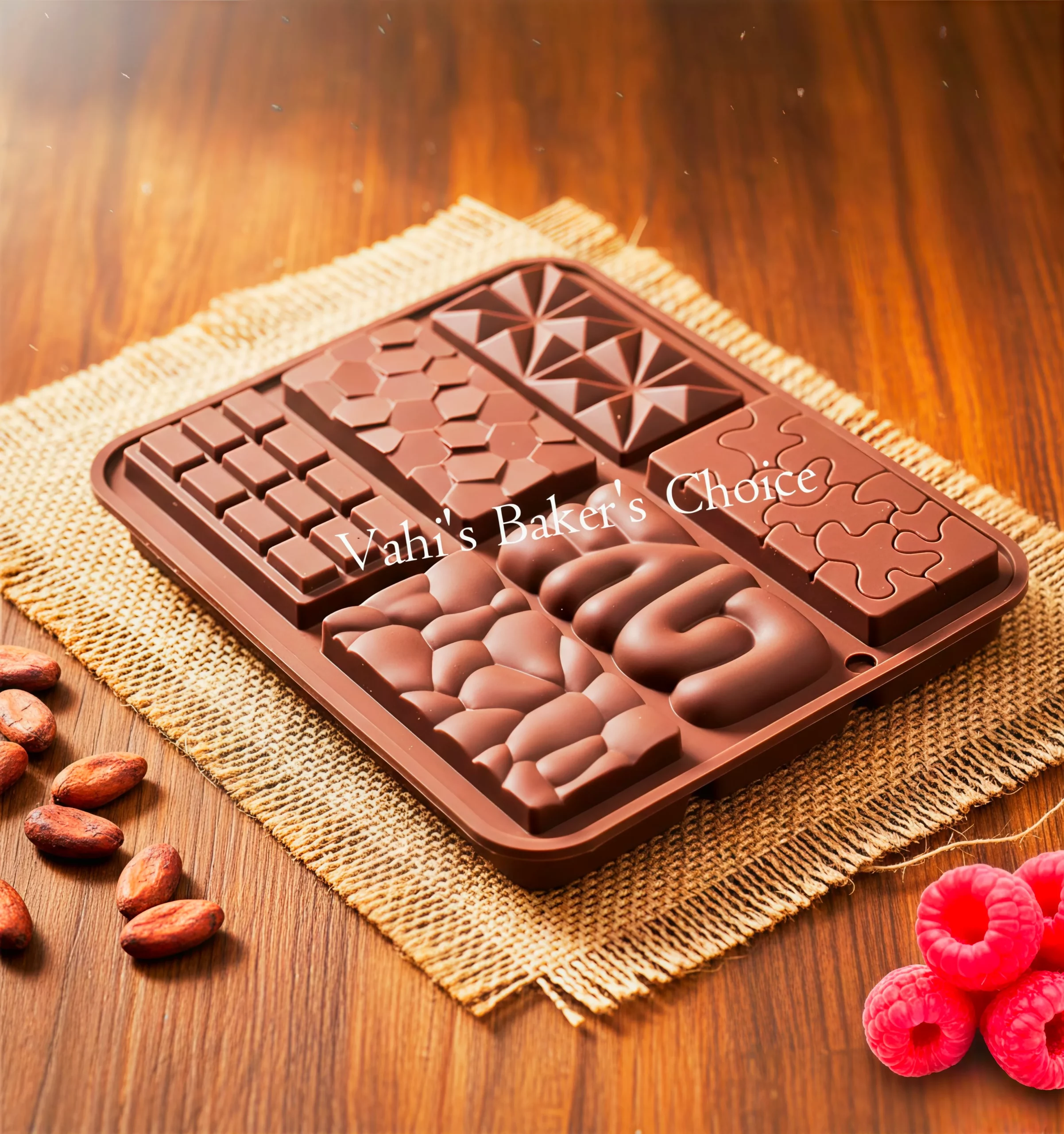 Silicone Chocolate 6 in 1 Mould SM026