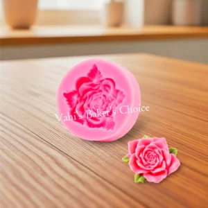Single Rose Silicone Mould