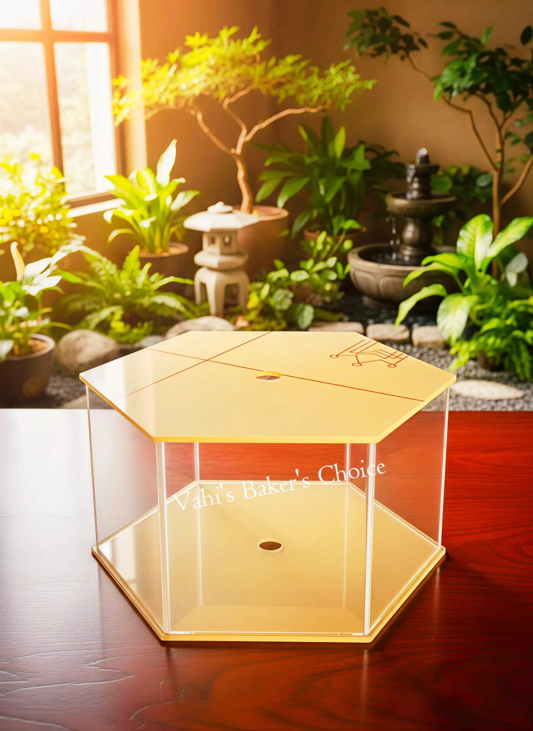 Spacer Hexagon 6"
