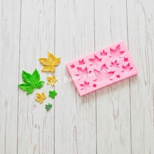 Spring Leaves Silicone Mould