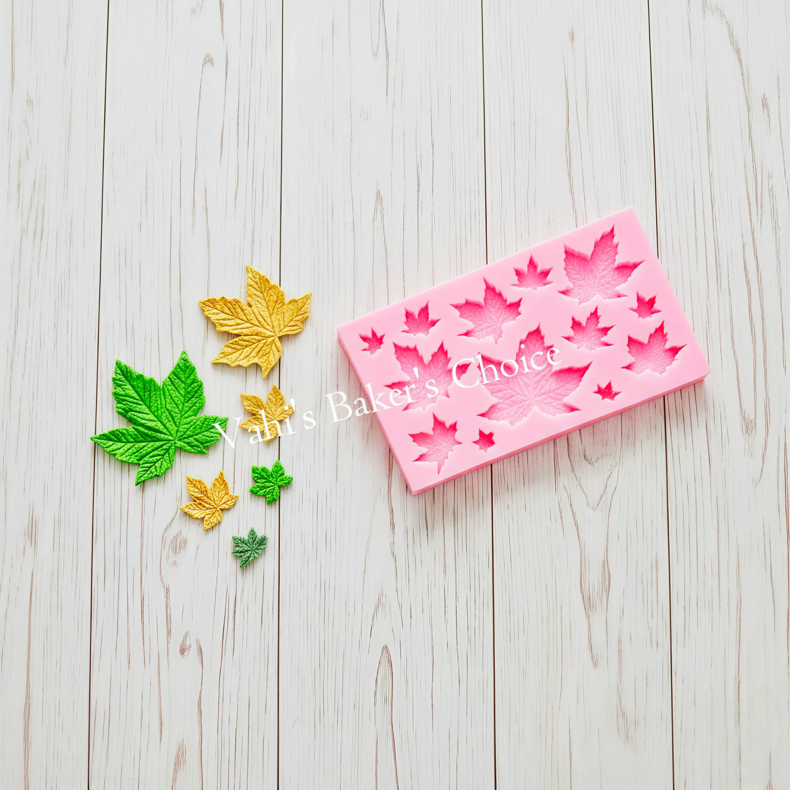 Spring Leaves Silicone Mould