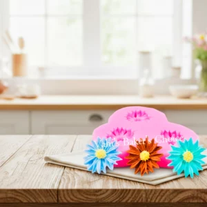 Sunflower 3 in 1 Silicone Mould