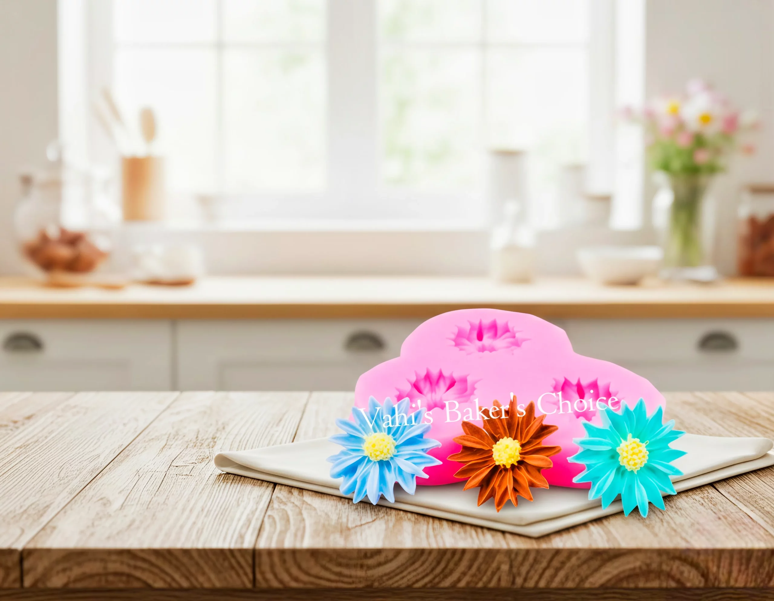 Sunflower 3 in 1 Silicone Mould
