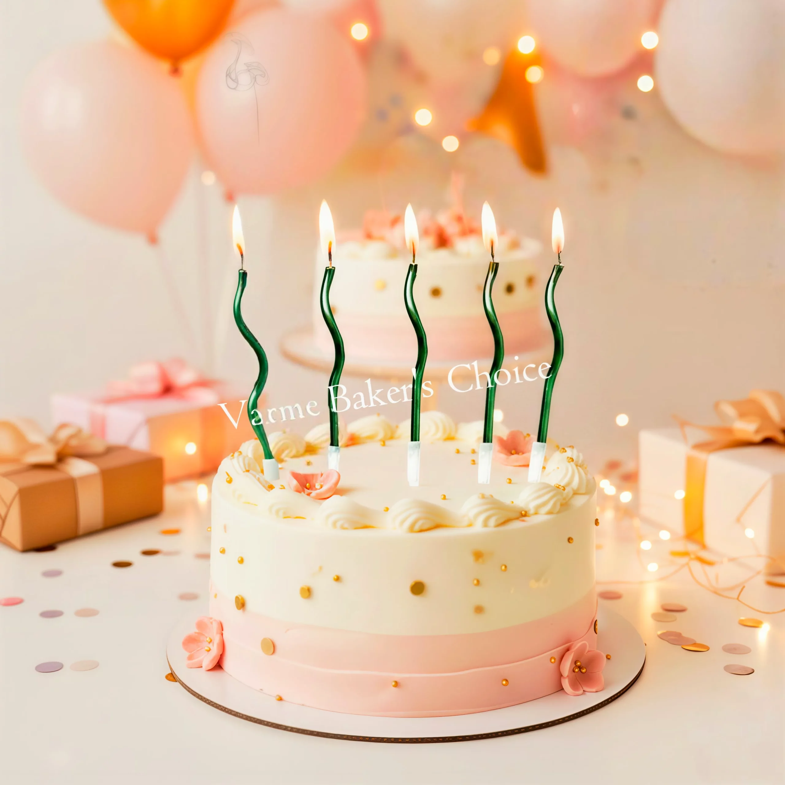 Swirl Candle D1