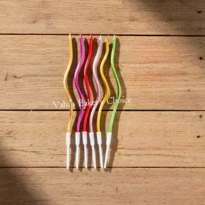Swirl Candle D4