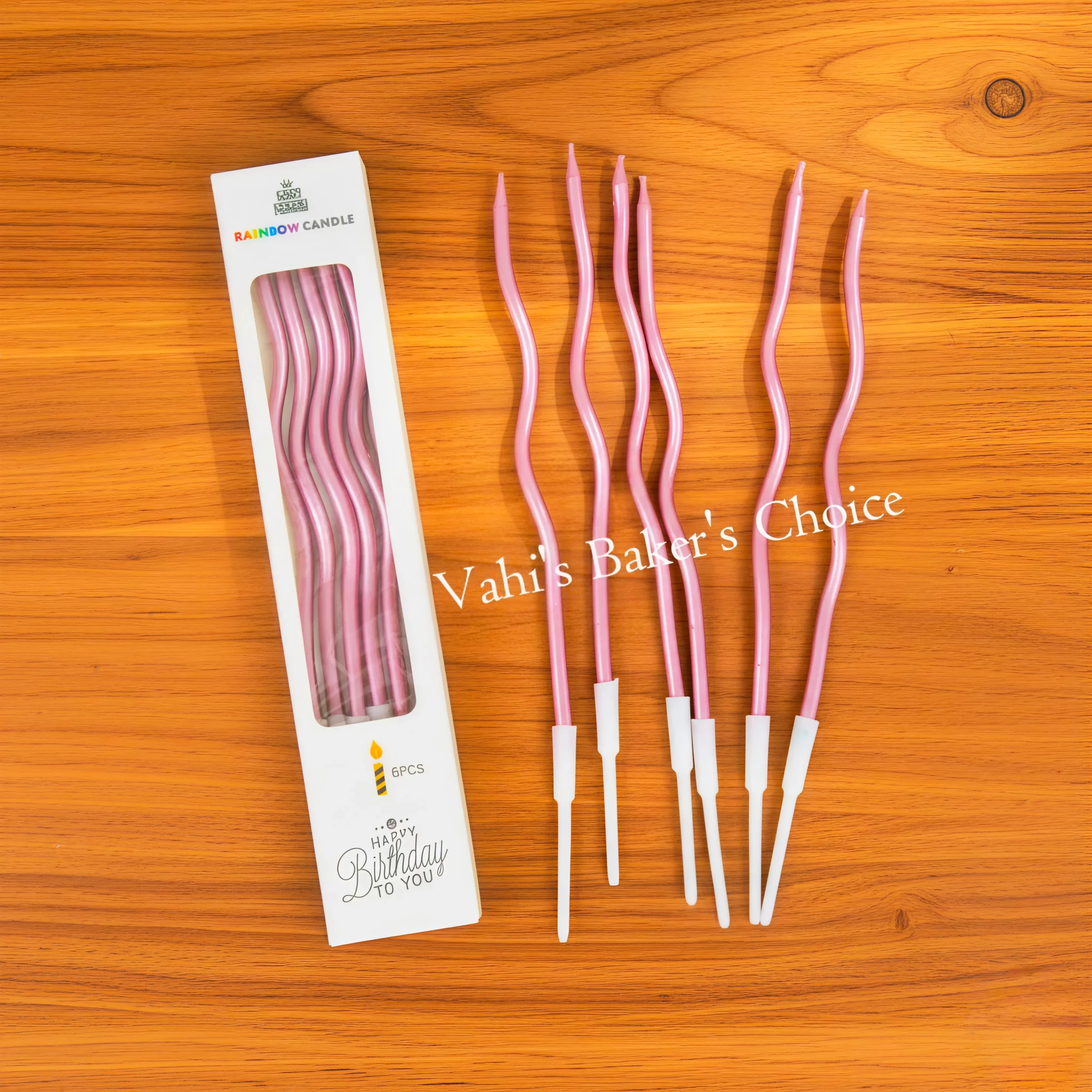 Swirl Candle D7