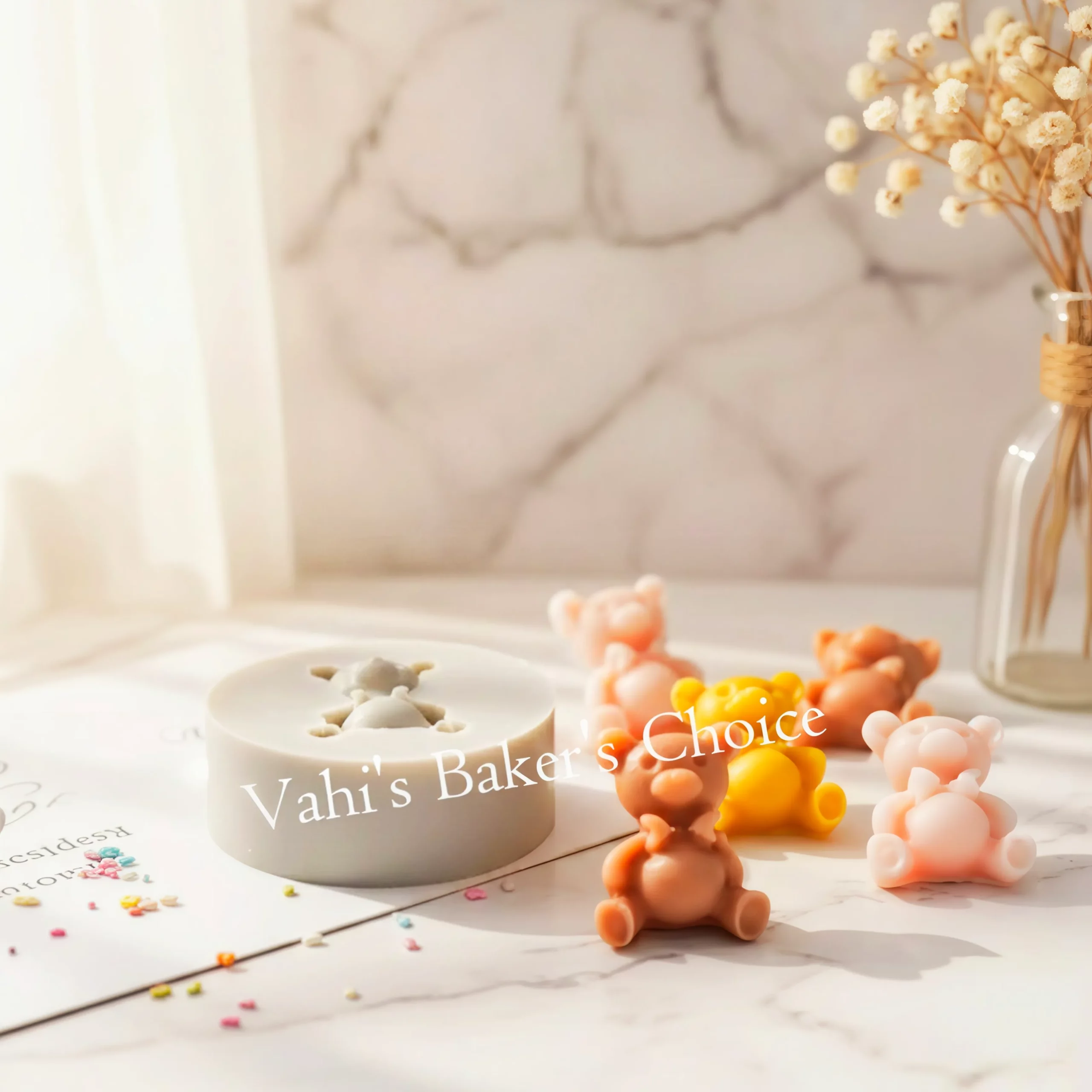 Teddy Mini Silicone Mould