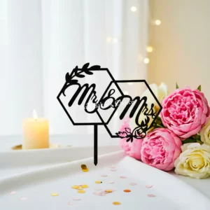 Top Black Mr&Mrs