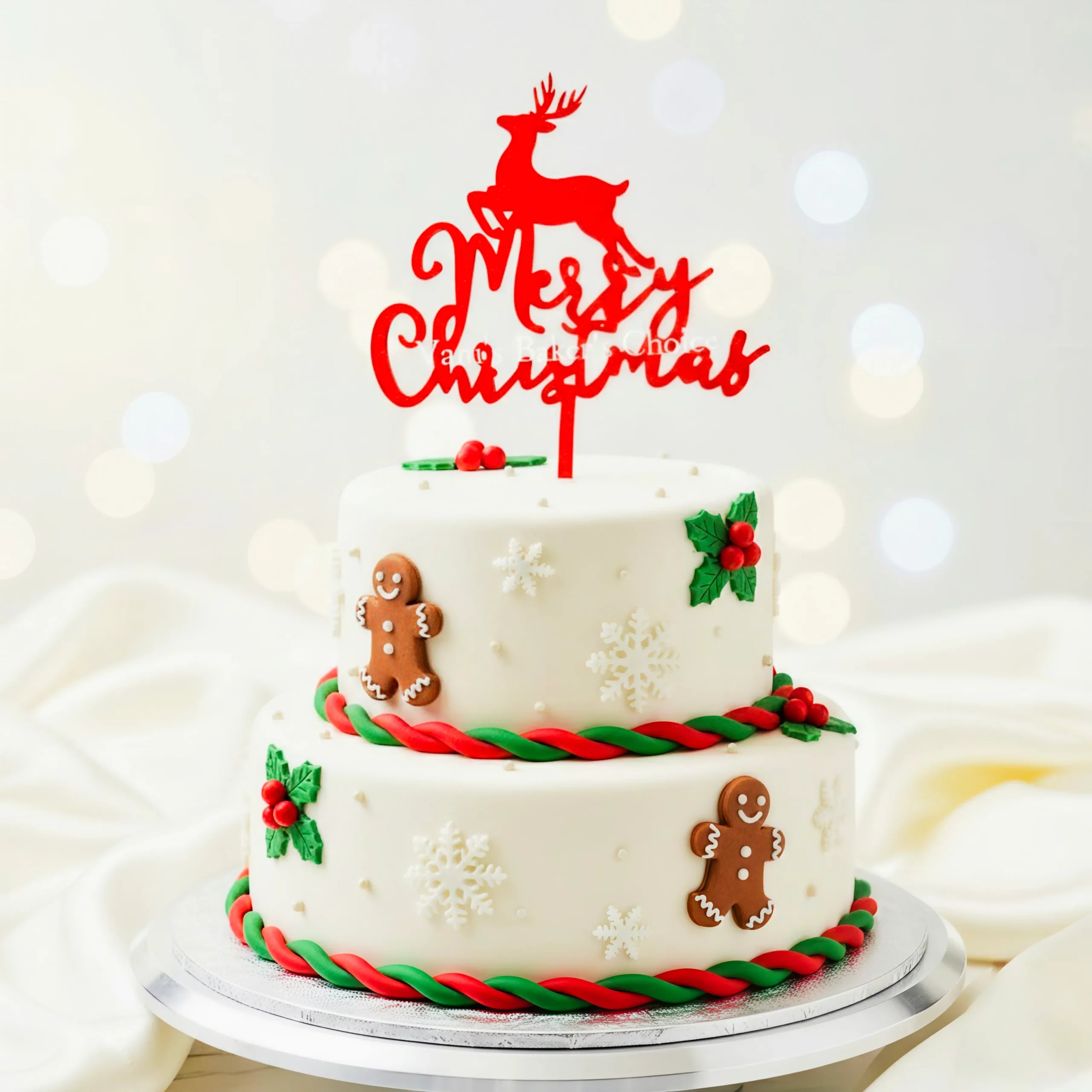 Top Christmas Red D4