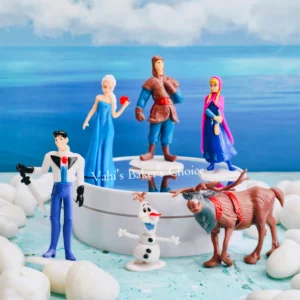 Toys Miniature Frozen Theme 6 in 1